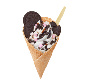 Super Cone Oreo Chocolade,Soft Ice Corner,Angelo,Good Choice;4,75